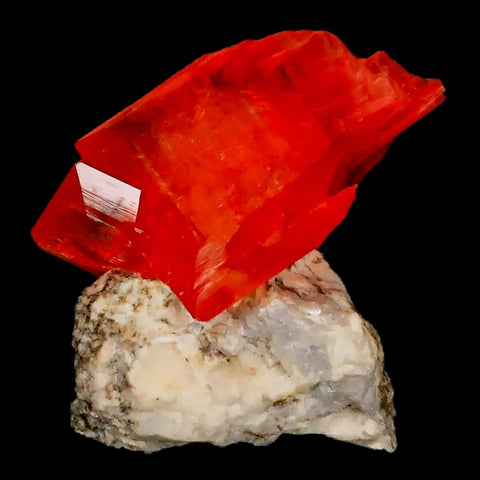 2.1" Stunning Bright Orange Arcanite Crystal Mineral Specimen From Poland - Fossil Age Minerals