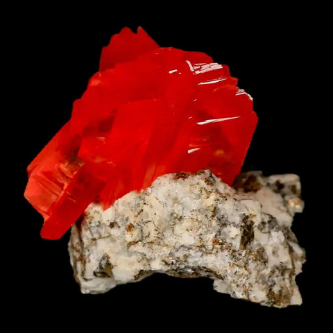 2.3" Stunning Bright Orange Arcanite Crystal Mineral Specimen From Poland - Fossil Age Minerals