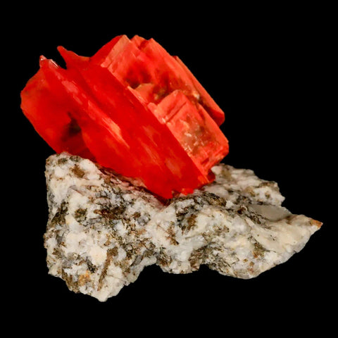 2.3" Stunning Bright Orange Arcanite Crystal Mineral Specimen From Poland - Fossil Age Minerals