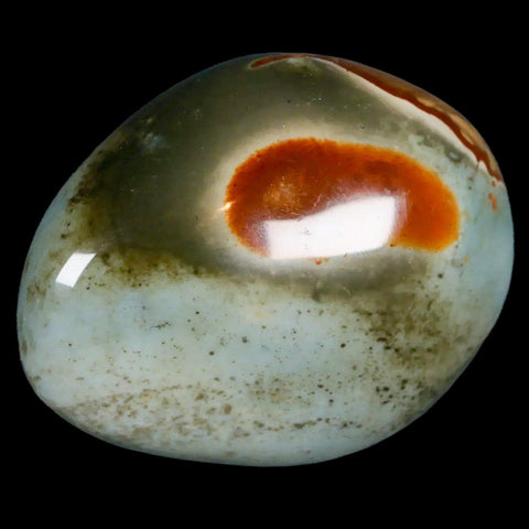 2.3" Polychrome Jasper Natural Polished Mineral Palm Stone Madagascar - Fossil Age Minerals