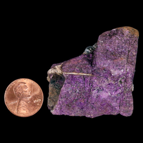 1.7" Rough Purple Purpurite Manganese Mineral Specimen Location Namibia