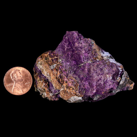 1.7" Rough Purple Purpurite Manganese Mineral Specimen Location Namibia