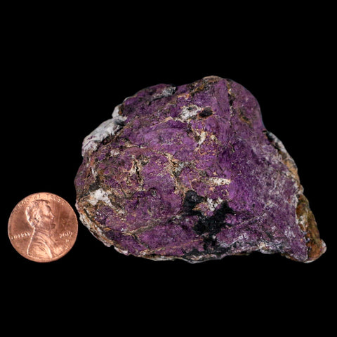 2.7" Rough Purple Purpurite Manganese Mineral Specimen Location Namibia - Fossil Age Minerals