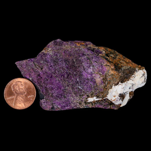 3.1" Rough Purple Purpurite Manganese Mineral Specimen Location Namibia - Fossil Age Minerals