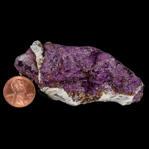 3.1" Rough Purple Purpurite Manganese Mineral Specimen Location Namibia - Fossil Age Minerals