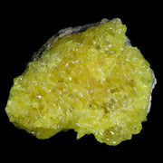3.1" Rough Bright Yellow Sulfur Crystal Cluster On Matrix El Desierto Mine Bolivia