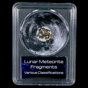 Moon Rock Lunar Meteorite Fragments Various Classifications Outer Space COA