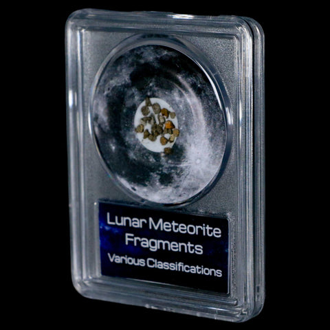 Moon Rock Lunar Meteorite Fragments Various Classifications Outer Space COA