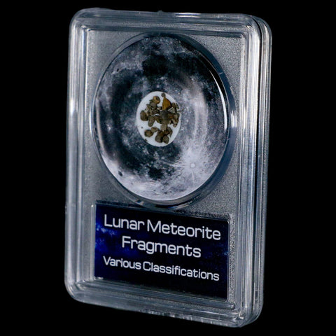 Moon Rock Lunar Meteorite Fragments Various Classifications Outer Space COA