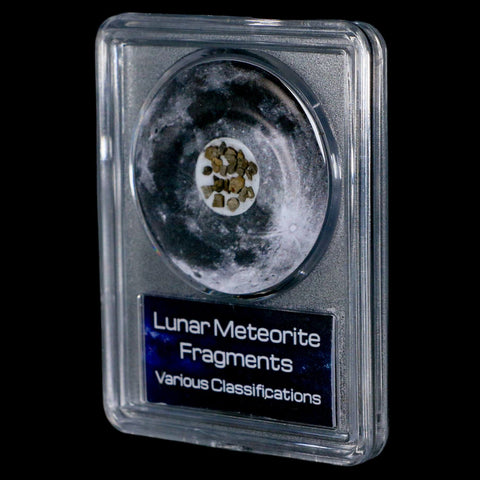 Moon Rock Lunar Meteorite Fragments Various Classifications Outer Space COA