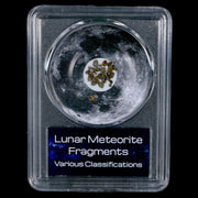 Moon Rock Lunar Meteorite Fragments Various Classifications Outer Space COA