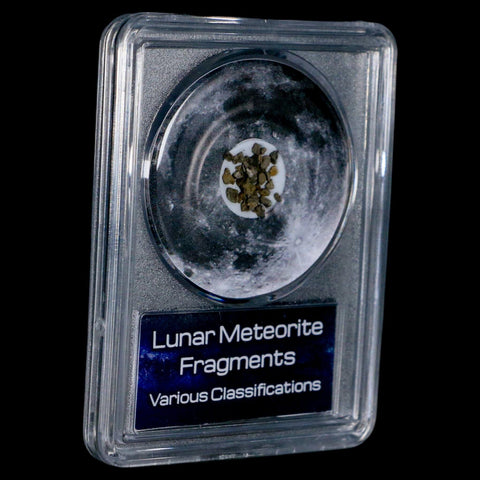 Moon Rock Lunar Meteorite Fragments Various Classifications Outer Space COA