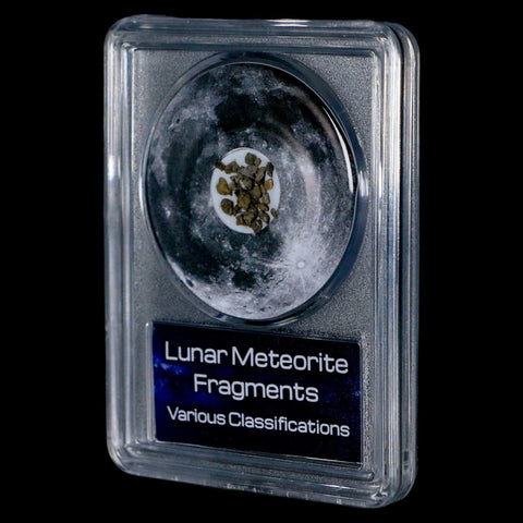 Moon Rock Lunar Meteorite Fragments Various Classifications Outer Space COA