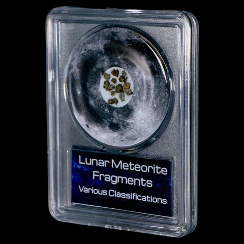 Moon Rock Lunar Meteorite Fragments Various Classifications Outer Space COA