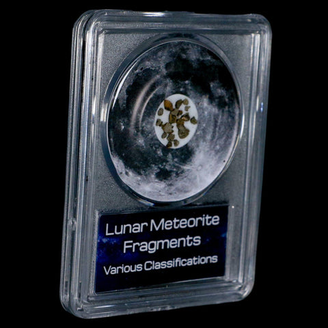 Moon Rock Lunar Meteorite Fragments Various Classifications Outer Space COA