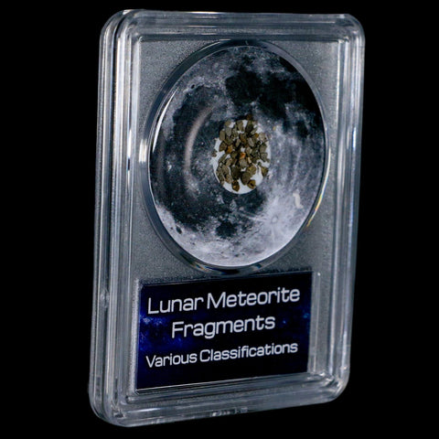 Moon Rock Lunar Meteorite Fragments Various Classifications Outer Space COA