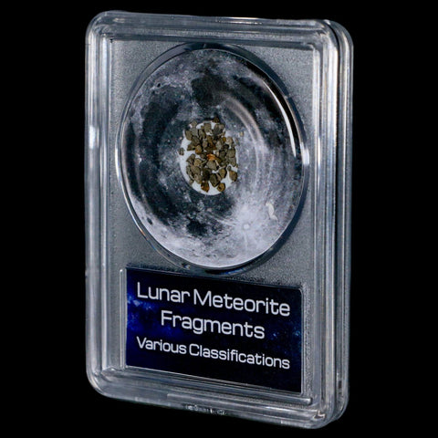 Moon Rock Lunar Meteorite Fragments Various Classifications Outer Space COA