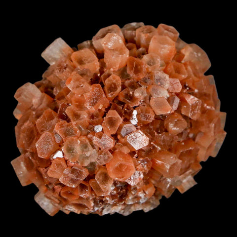 2" Aragonite Mineral Two Tone Crystal Cluster Specimen Tazouta Morocco