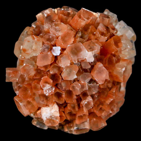 1.9" Aragonite Mineral Two Tone Crystal Cluster Specimen Tazouta Morocco