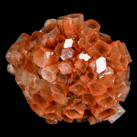 2.1" Aragonite Mineral Two Tone Crystal Cluster Specimen Tazouta Morocco