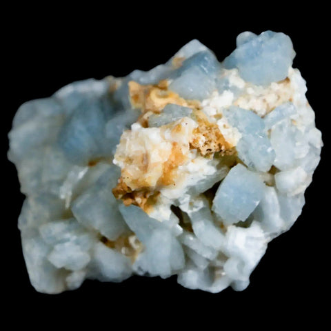 2.4" Ice Blue Tabular Barite Blades Crystal Mineral Specimen Meknes-Tafilalet  Morocco - Fossil Age Minerals