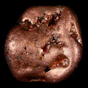 0.8" Solid Native Copper Polished Nugget Mineral Keweenaw Michigan