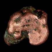 0.8" Solid Native Copper Polished Nugget Mineral Keweenaw Michigan