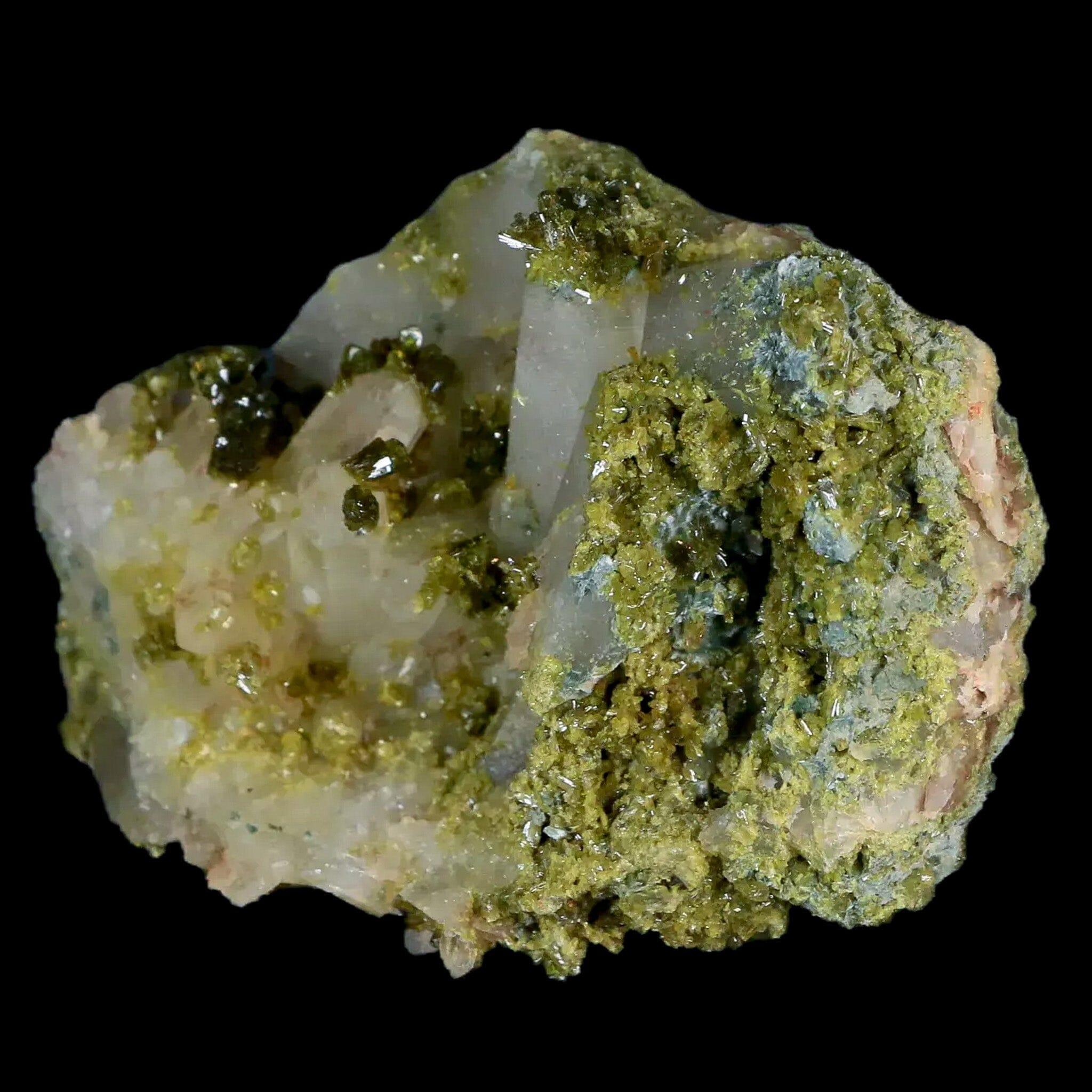 Online EPIDOTE + CRYSTAL of EPIDOTE Burma. With Certificate of Authenticity