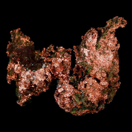 2 Raw Rough Native Copper Ore Mineral Specimen Keweenaw Peninsula Michigan