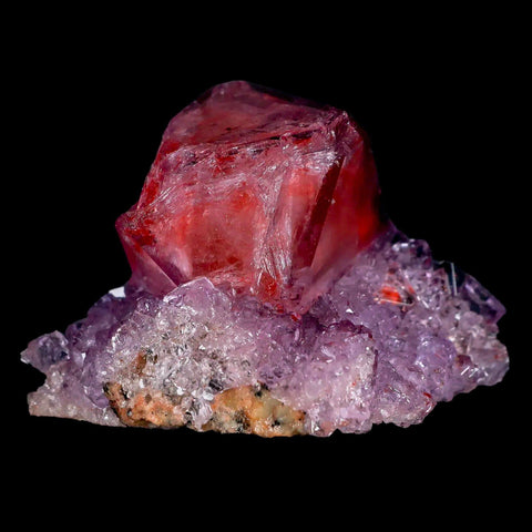 2.3" Stunning Purple Alum Crystal Mineral Specimen Sokolowski Location Poland - Fossil Age Minerals