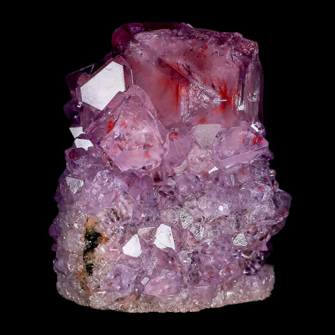 2.3" Stunning Purple Alum Crystal Mineral Specimen Sokolowski Location Poland - Fossil Age Minerals