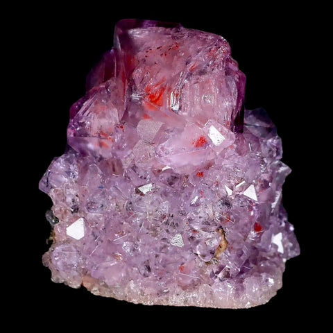 2.3" Stunning Purple Alum Crystal Mineral Specimen Sokolowski Location Poland - Fossil Age Minerals