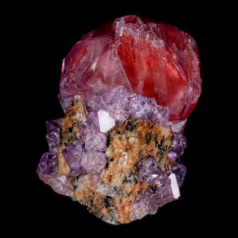 2.4" Stunning Purple Alum Crystal Mineral Specimen Sokolowski Location Poland - Fossil Age Minerals