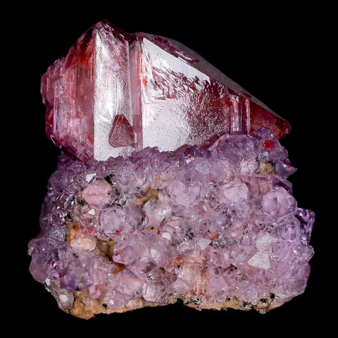 2.2" Stunning Purple Alum Crystal Mineral Specimen Sokolowski Location Poland - Fossil Age Minerals