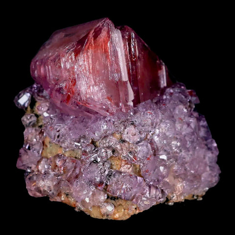 2.2" Stunning Purple Alum Crystal Mineral Specimen Sokolowski Location Poland - Fossil Age Minerals