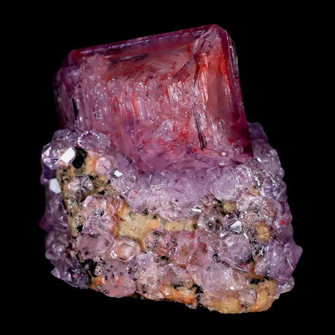 2.2" Stunning Purple Alum Crystal Mineral Specimen Sokolowski Location Poland - Fossil Age Minerals