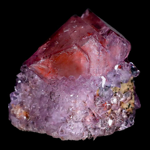 2.2" Stunning Purple Alum Crystal Mineral Specimen Sokolowski Location Poland - Fossil Age Minerals