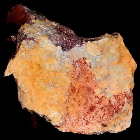 4.3" Natural Red Ferruginous Quartz Crystal Cluster Mineral Specimen Meknes Morocco - Fossil Age Minerals