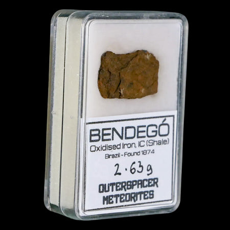 Bendege Meteorite Specimen Display Bendege Bahia Brazil 2.63 Grams