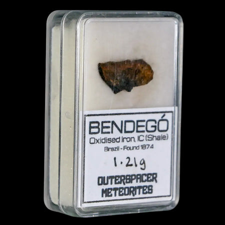 Bendege Meteorite Specimen Display Bendege Bahia Brazil 1.21 Grams