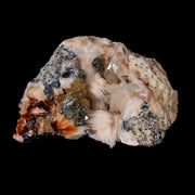 2.7" White Barite, Cerussite & Galena Crystal Mineral Mabladen Morocco