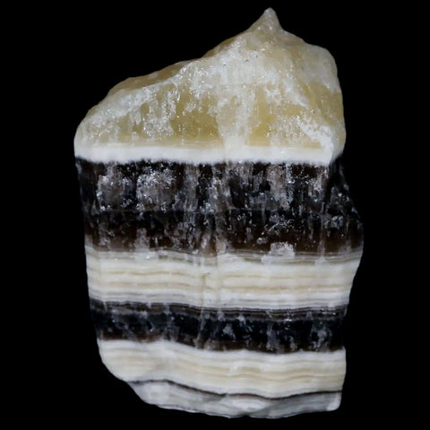 2" Natural Rough Zebra Calcite Crystal Mineral Specimen Nuevo Leon Mexico - Fossil Age Minerals