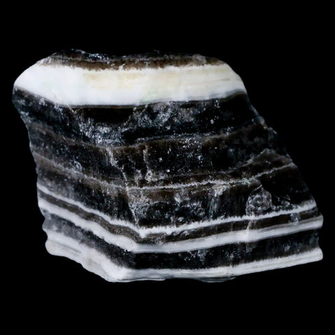 2.1" Natural Rough Zebra Calcite Crystal Mineral Specimen Nuevo Leon Mexico - Fossil Age Minerals