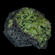 XL 3.5" Natural Emerald Peridot Crystal Minerals On Volcanic Rock Gila, Arizona