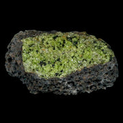 XL 4.3" Natural Emerald Peridot Crystal Minerals On Volcanic Rock Gila, Arizona