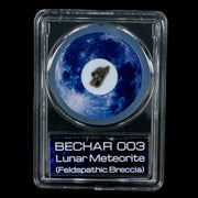 Moon Rock Lunar Meteorite Bechar 003 Algerian Sahara Desert Discovered 2022 COA