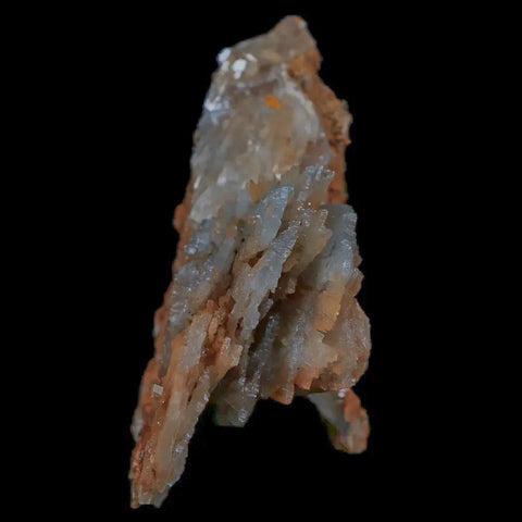 3.1" Ice Blue Barite Blades Crystal Mineral Specimen Mabladen Morocco - Fossil Age Minerals