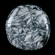 41MM Pinolite Polished Palm Stone Mineral Specimen Panolith Austria