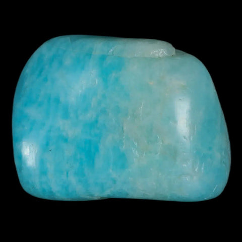 1.6" Polished Natural Amazonite Palm Stone Mineral Specimen Madagascar - Fossil Age Minerals