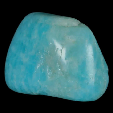 1.6" Polished Natural Amazonite Palm Stone Mineral Specimen Madagascar - Fossil Age Minerals